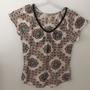 Lucky Brand short-sleeved Top